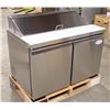 Image 2 : NEW CHEFS MATE 48" SALAD TABLE W/ 12 1/6TH