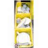 Image 1 : 3 MILK CRATES FULL OF ASSORTED DISH WARES