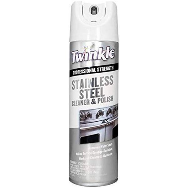 4 NEW TWINKLE STAINLESS STEEL CLEANER AND POLISH