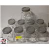 Image 1 : 9 GLASS STORAGE CONTAINERS