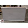 Image 1 : 73.5" X 15" X 47"  PLANTER BOX ON CASTORS