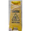 Image 1 : 3 ASSORTED ENGLISH CAUTION WET FLOOR SIGNS