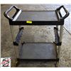 Image 1 : RUBBERMAID TWO TIER SERVICE CART