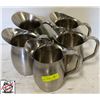 Image 1 : LOT OF 5 VOLLRATH SS WATER PITCHERS