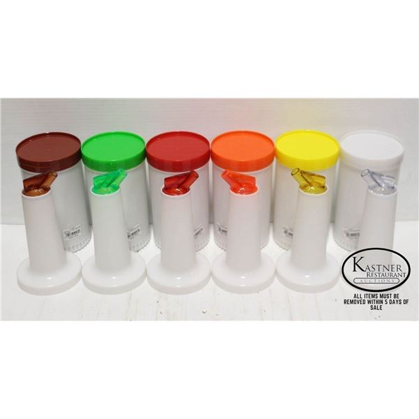 UNCLAIMED SET OF 6 NEW BROWNE 1 QUART BAR PAL
