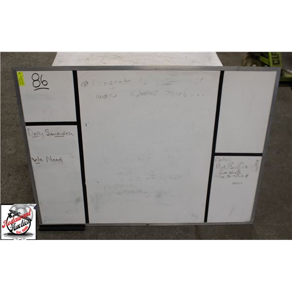 36" X 48" WHITE BOARD