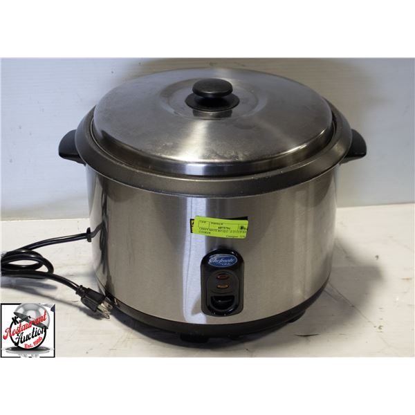 CHEFS MATE BY GLOBE 23 CUP RICE COOKER