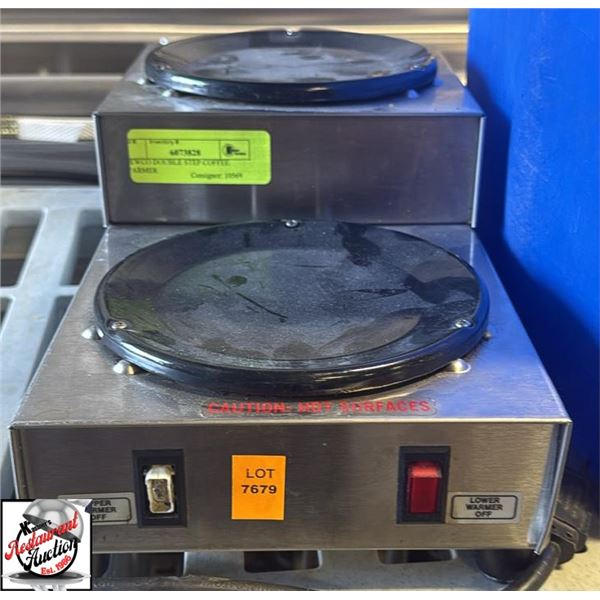 NEWCO DOUBLE STEP COFFEE WARMER
