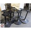 Image 2 : PALLET OF ASSORTED METAL TABLE BASES