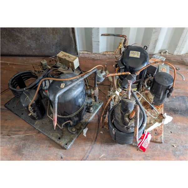LOT OF 2 UNTESTED COMPRESSORS *AS IS