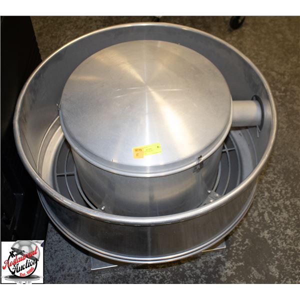 FAN EXHAUST CANOPY VENTILATOR