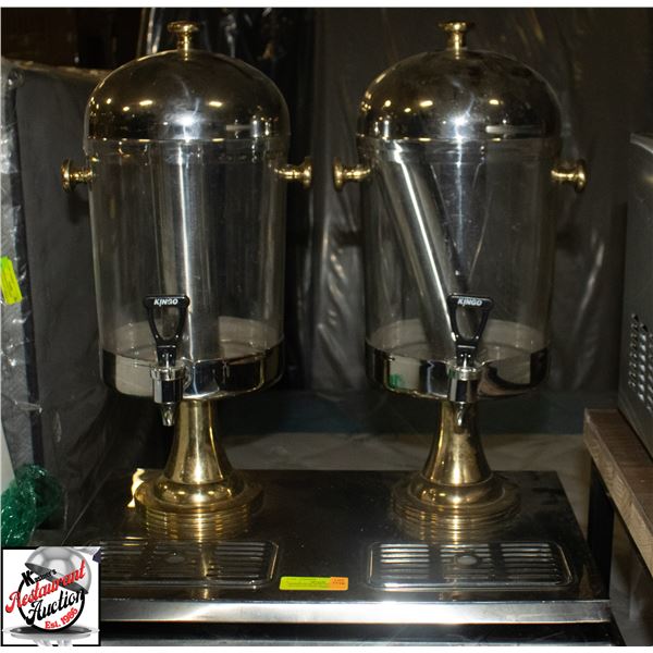 KINGGO DUAL HEAD HOT / COLD BEVERAGE DISPENSERS