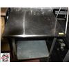 Image 1 : 30" X 30" X 36" S/S WORK TABLE W/ UNDERSHELF