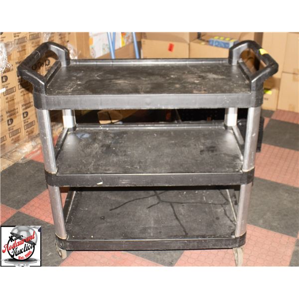 U-LINE 3 TIER SERVICE CART 35" X 20" X 34"