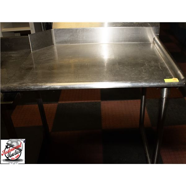 36" X 30" X 36" S/S MOUNTABLE RUN OFF