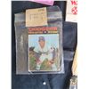 Image 3 : Collectibles & Signed 1971  Steve Garvey Card A