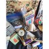 Image 5 : Vintage Sewing Baskets & Notions. A