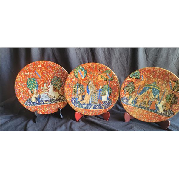 Haviland The Lady & The Unicorn Plates A