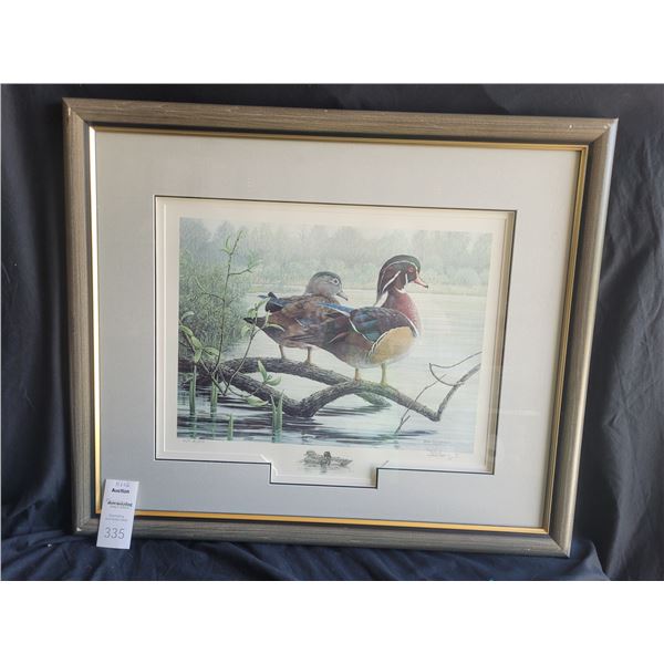 Framed Nubered Print by Don Li-Leger B
