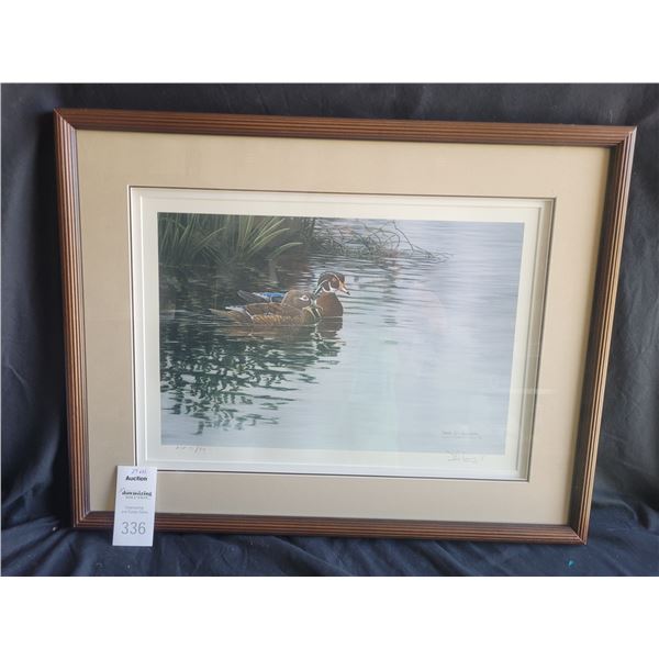 Framed Nubered Print by Don Li-Leger B