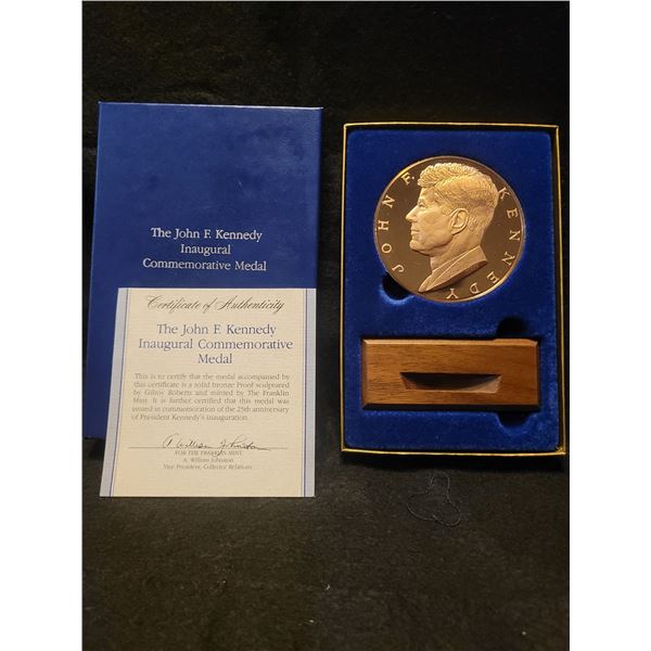 John F Kennedy Medal A