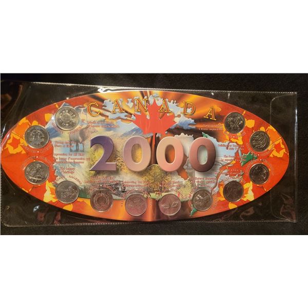 Canada 2000 Coin Set A