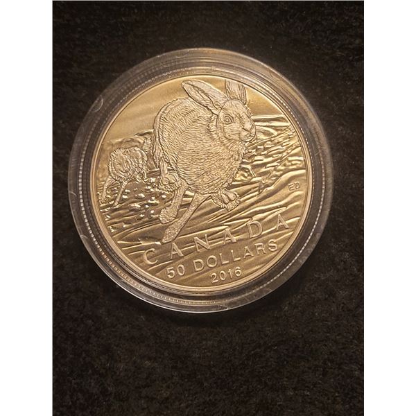 Canada $50 Silver Coin A