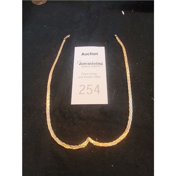 10K Gold Necklace A