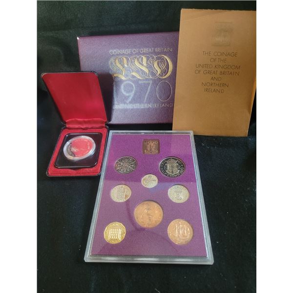 1970 &1977 United Kingdom Coins A