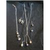 Image 1 : Sterlings Silver Pearl Necklaces A
