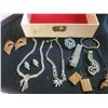 Image 1 : Vintage Rhinestone Jewelry & Box A