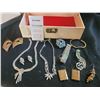 Image 2 : Vintage Rhinestone Jewelry & Box A
