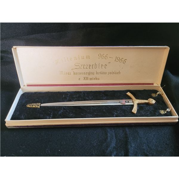 Polish Sword Letter Opener A