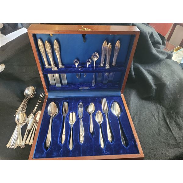 Community Plate Cultelry, Chest & More A