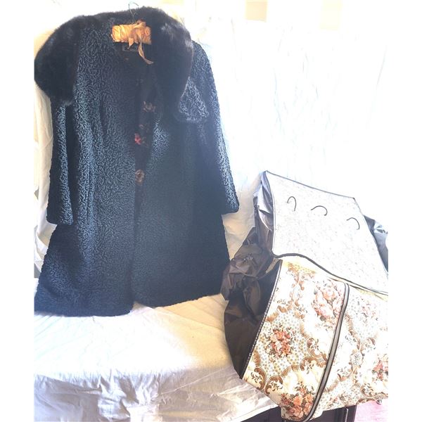 Vintage Lambs Wool Coat by R.J. Pap A