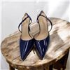 Image 1 : Navy Blue Pumps for Women Size 39