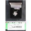 Image 1 : ^1.00 CT CRA Certified Round Brilliant Cut Moissanite Stone VVS D Color 925 Silver Pendant Necklace