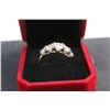 Image 2 : ^3.60 CT TW GRA Certified Moissanite VVS D Color Stones 925 Silver Ring Size 9