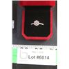 Image 1 : ^2.00 CT GRA Certified Moissanite VVS D Color Stone 925 Silver Ring - Size 7