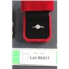 Image 1 : ^GRA Certified Moissanite VVS D Color Stone 925 Silver Ring - Size Adjustable