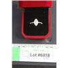 Image 1 : ^1.00 CT GRA Certified Moissanite VVS D Color Stone 925 Silver Ring - Size 9