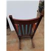 Image 4 : *Wooden Rocking Chair - 47 x 20 x 26", Cannot Ship