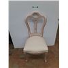 Image 1 : *Vintage Cushioned Chair - 40 x 16 x 18", Cannot Ship
