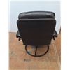 Image 4 : *Faux Leather Chair - 38 x 21 x 24", Cannot Ship