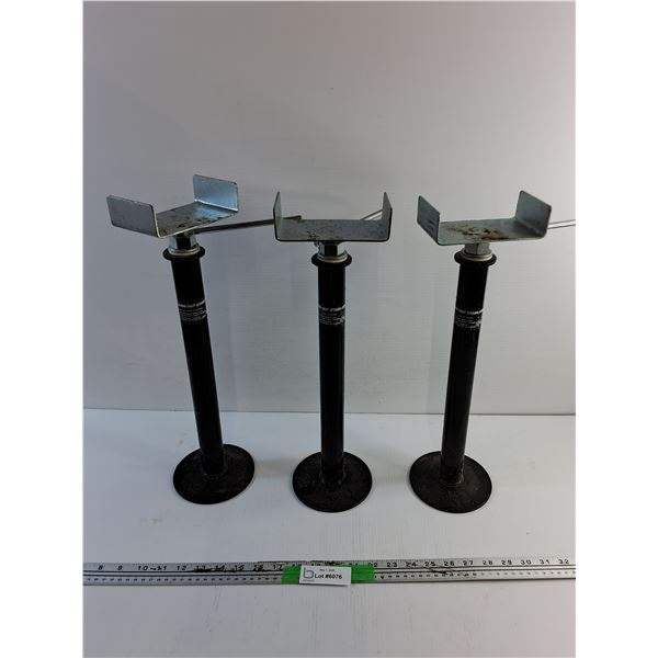 (3) Slide Out Stabilizers 5000 lb Max