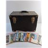 Image 6 : Vintage Trunk and Various Post Cards