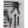 Image 3 : Caulking Gun, Air Hammer Tool and Chisels