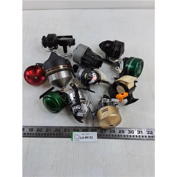 (10) Assorted Fishing Reels