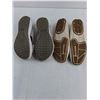 Image 4 : (2) Pairs of Women's Shoes (Clark's Cloudstep Sandals & Rockports) Both Approx Size 5 or 6