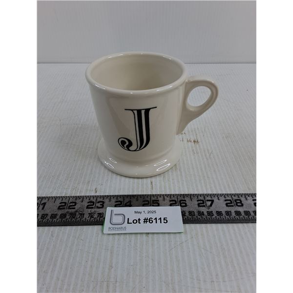 "J" Coffee Mug